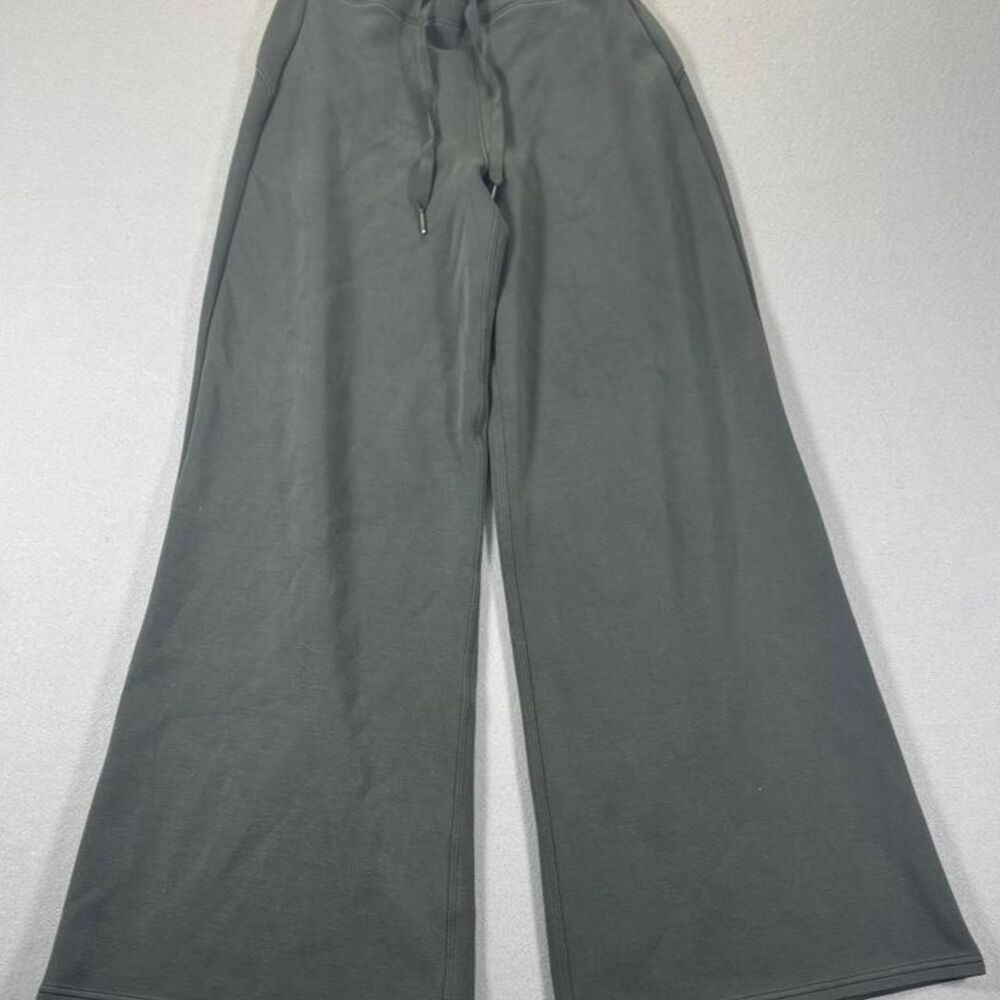 Spanx Women's Green and Khaki Trousers